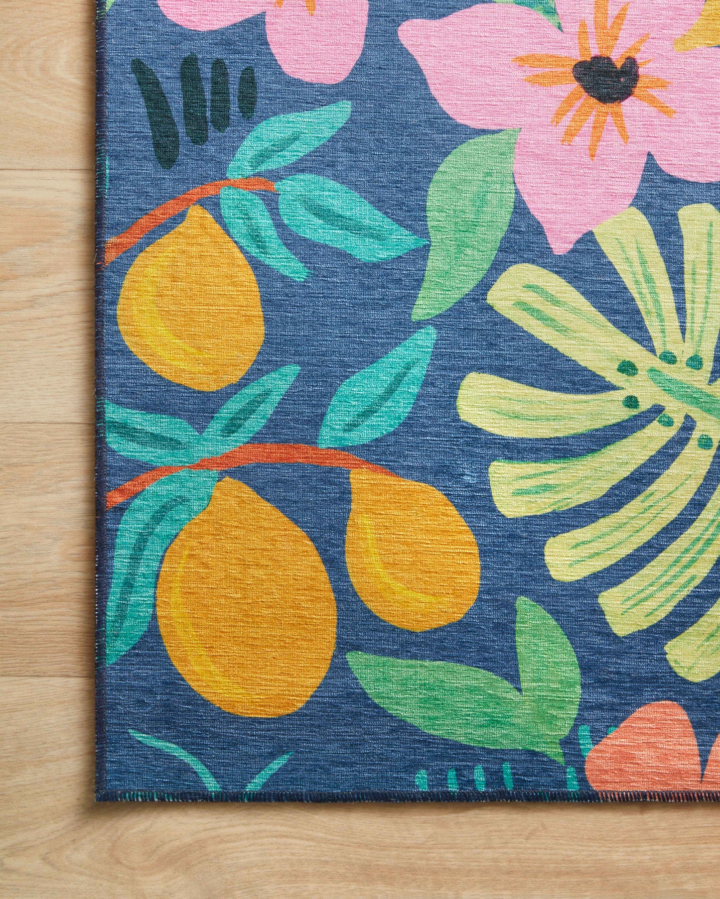 Rifle Paper Co. x Loloi Veranda Blue Indoor/Outdoor