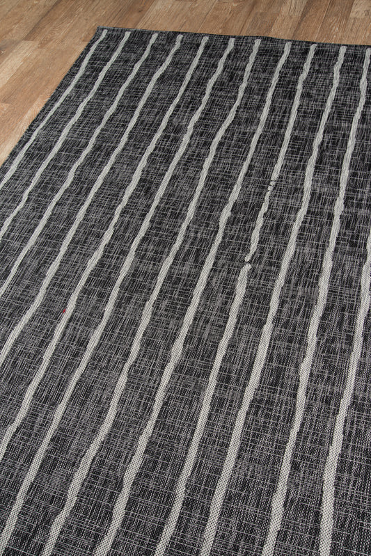 Novogratz Villa Charcoal Contemporary
