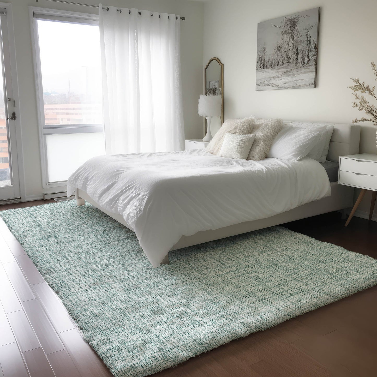 Dalyn Rugs Voyage Seafoam Transitional
