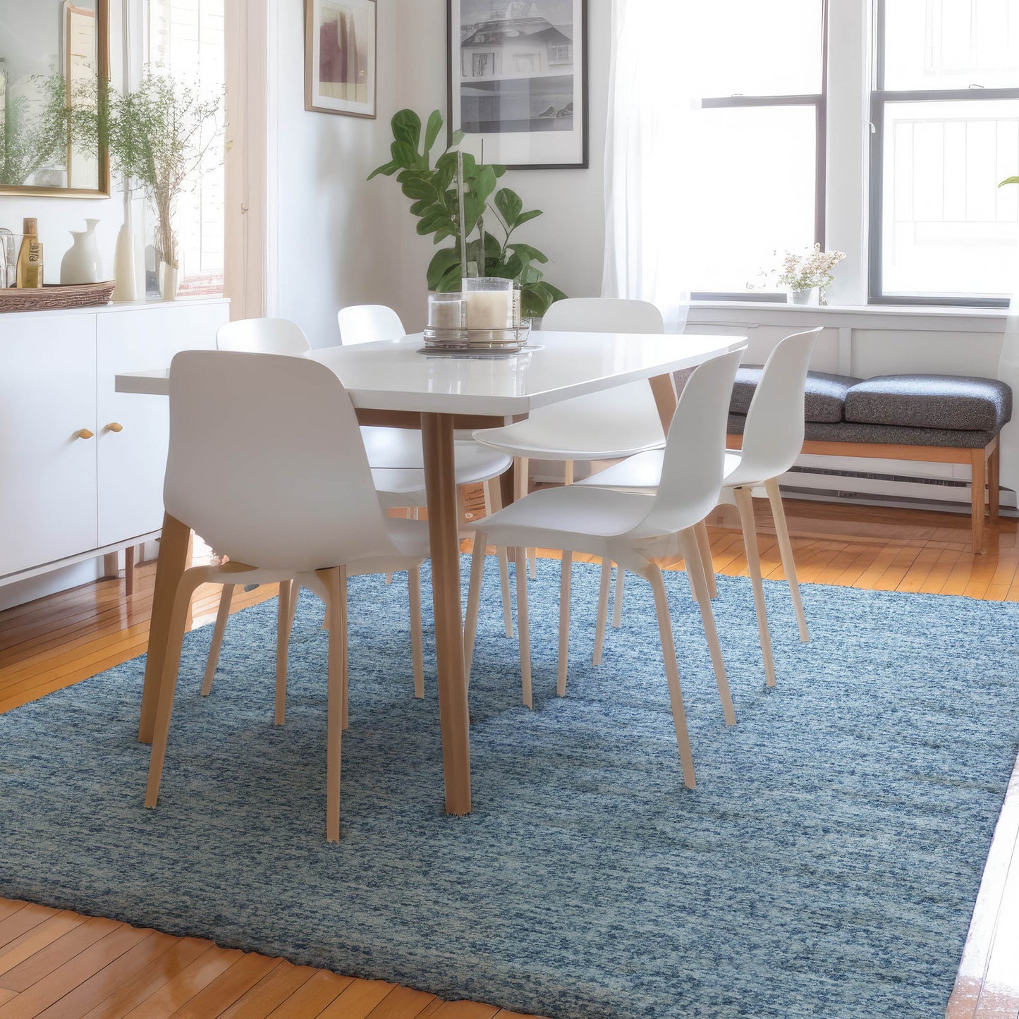 Dalyn Rugs Voyage Denim Transitional