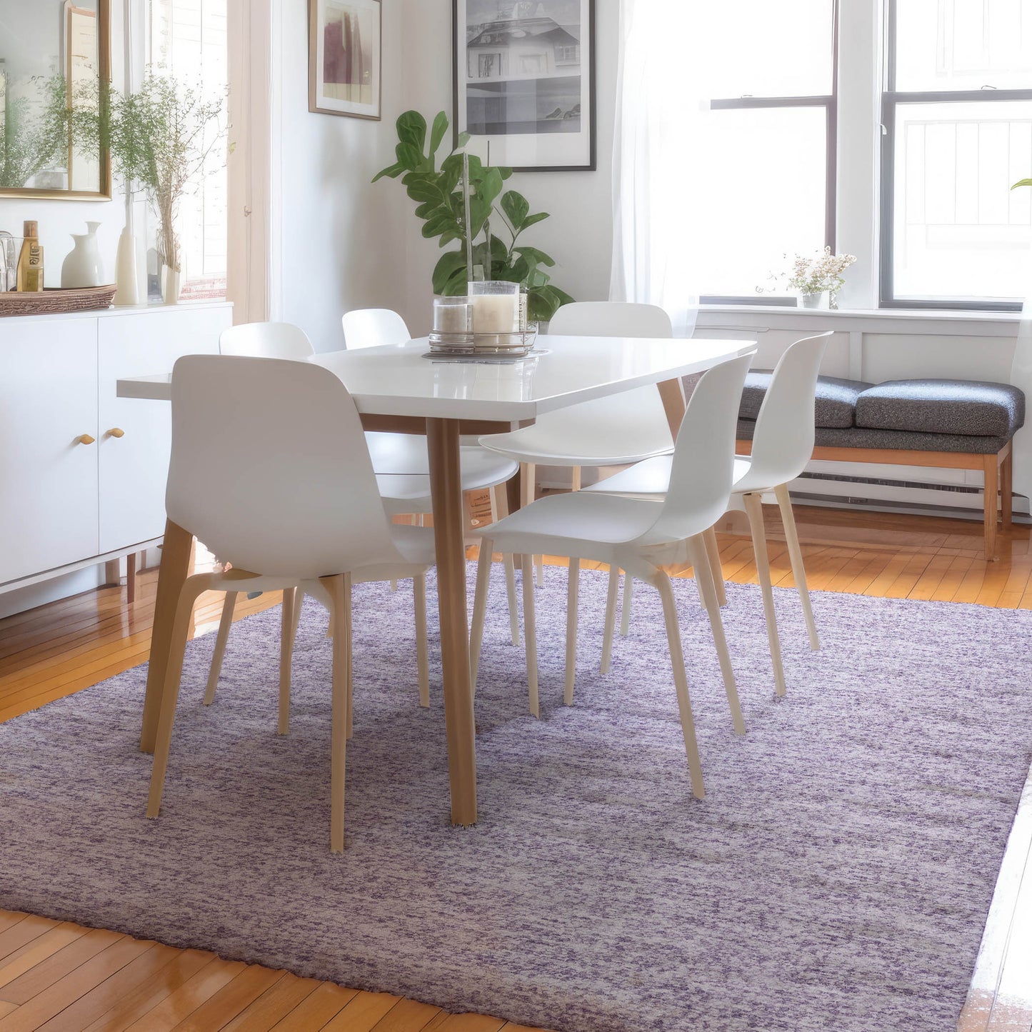 Dalyn Rugs Voyage Lavender Transitional