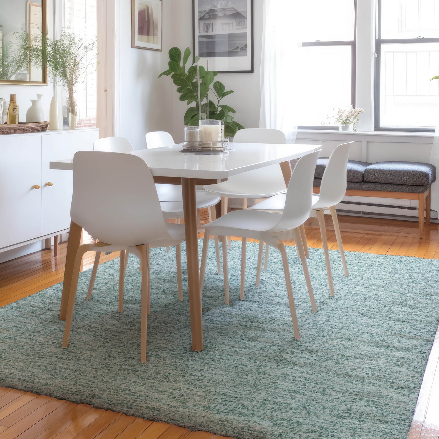 Dalyn Rugs Voyage Seafoam Transitional