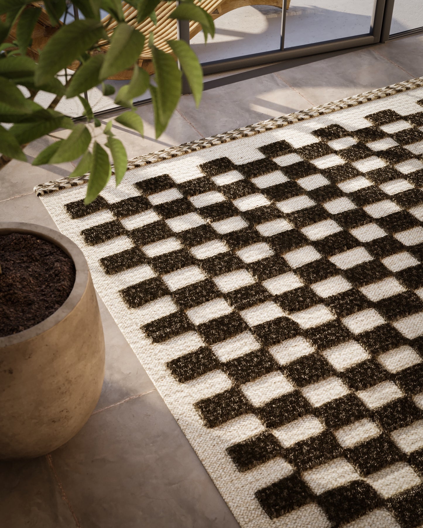 Momeni Willow Charcoal Contemporary