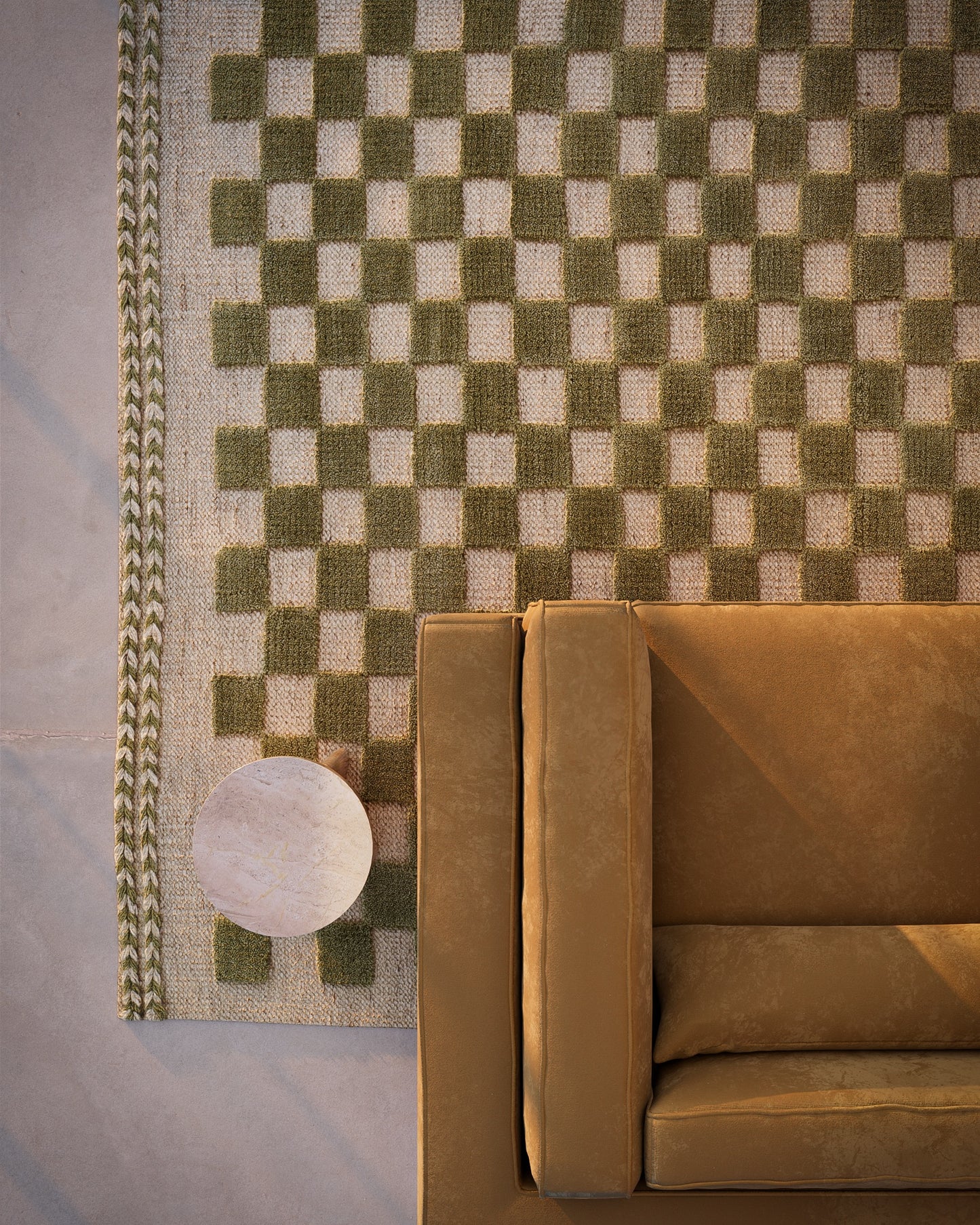 Momeni Willow Green Contemporary
