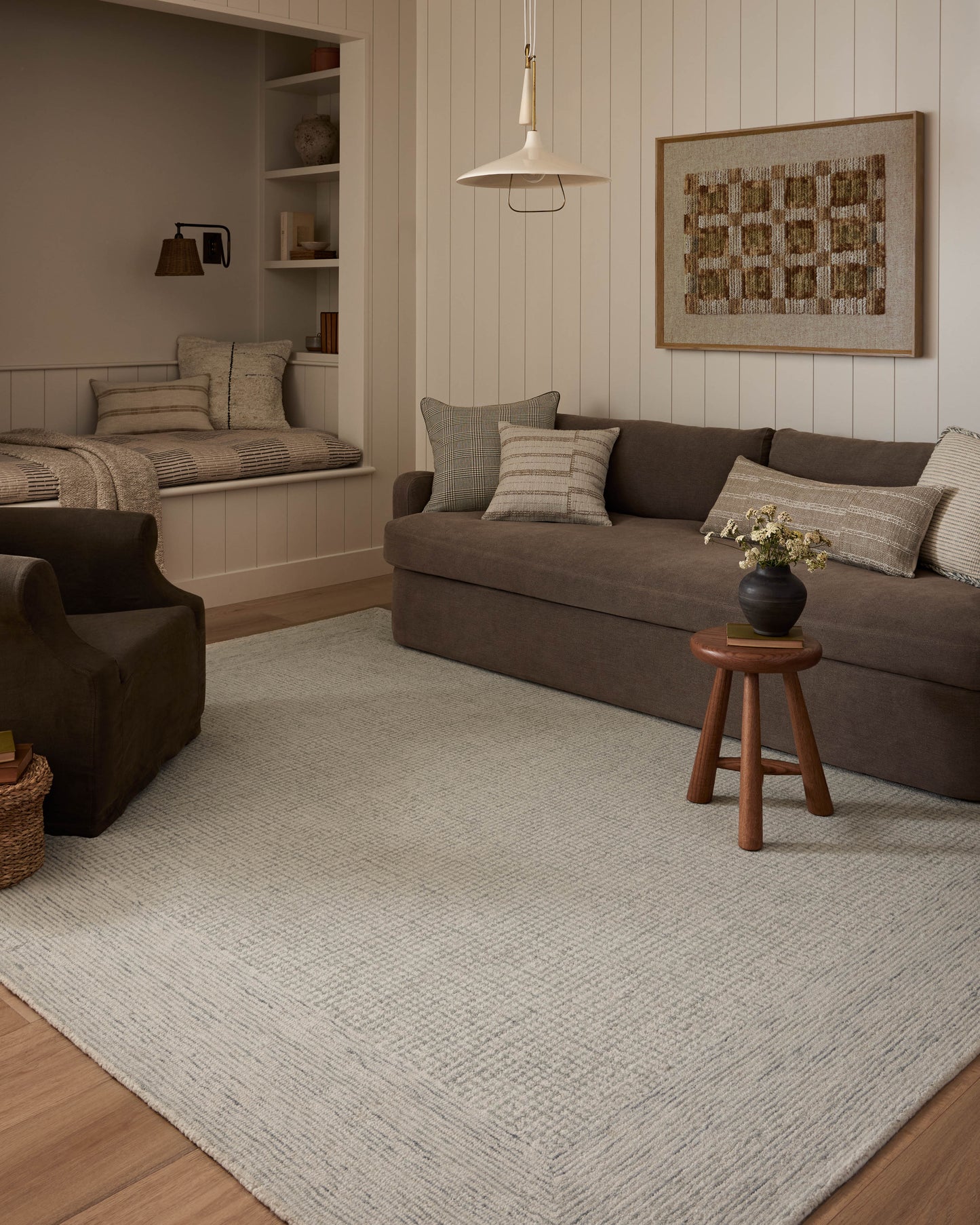 Amber Lewis x Loloi Windsor Ivory Sky Contemporary