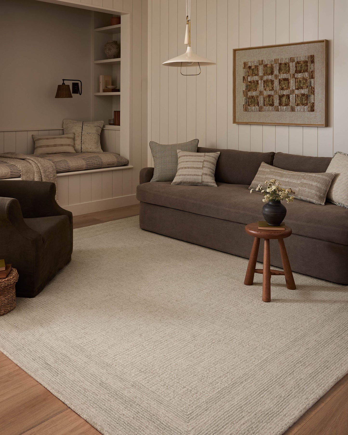 Amber Lewis x Loloi Windsor Ivory Spa Contemporary