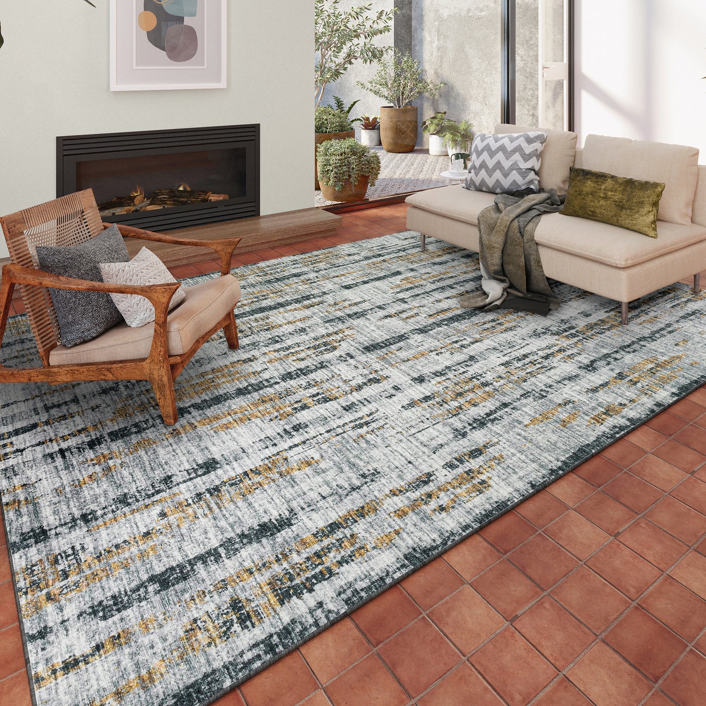 Dalyn Rugs Winslow Gray Transitional