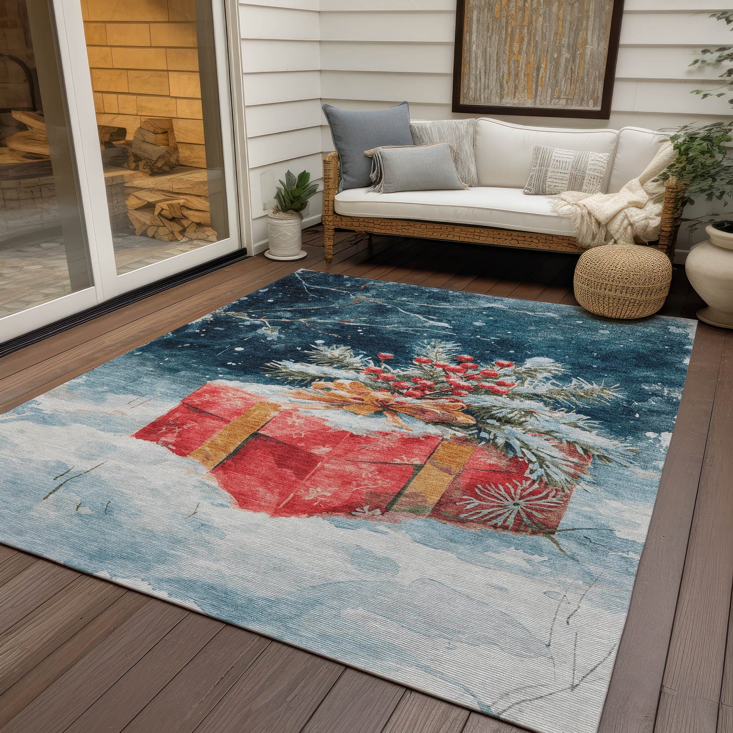 Dalyn Rugs Wonderland Blue Holiday