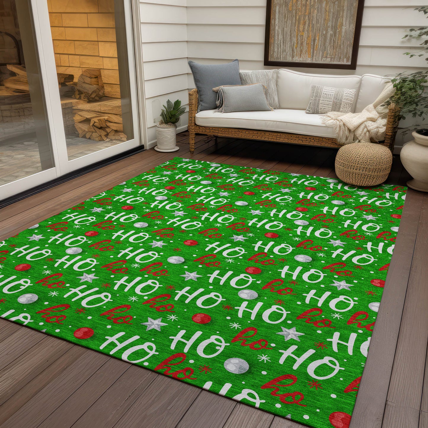 Dalyn Rugs Wonderland Green Holiday