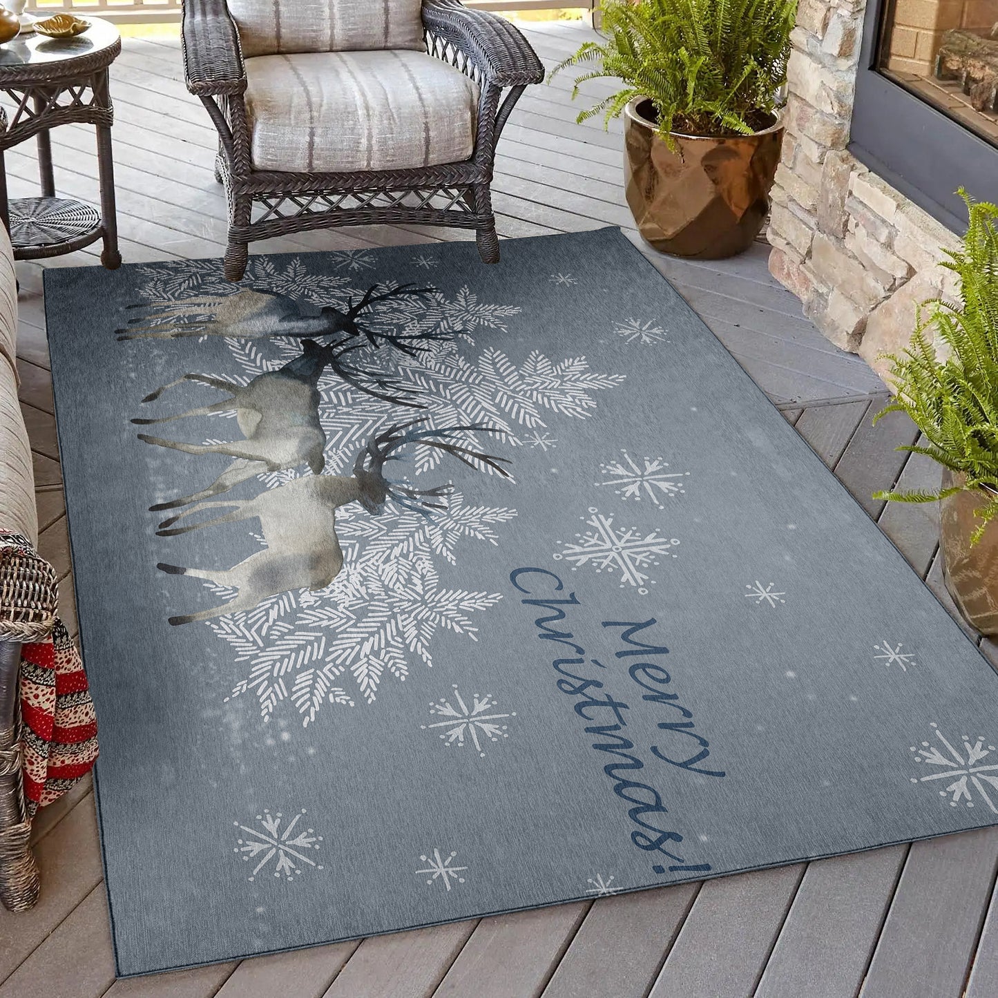 Dalyn Rugs Wonderland Gray Holiday