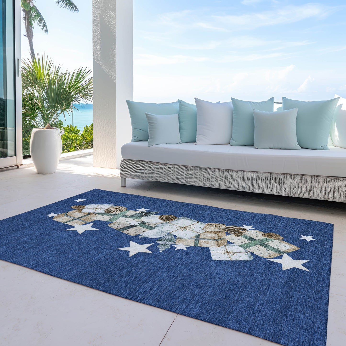 Dalyn Rugs Wonderland Navy Holiday