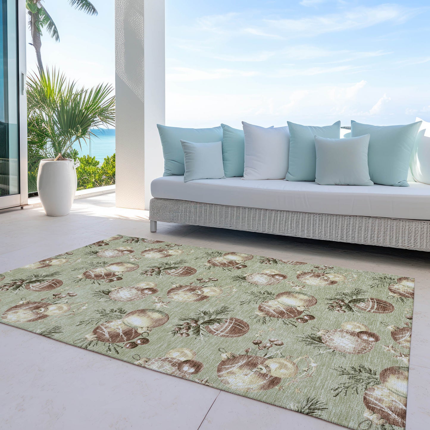 Dalyn Rugs Wonderland Aloe Holiday