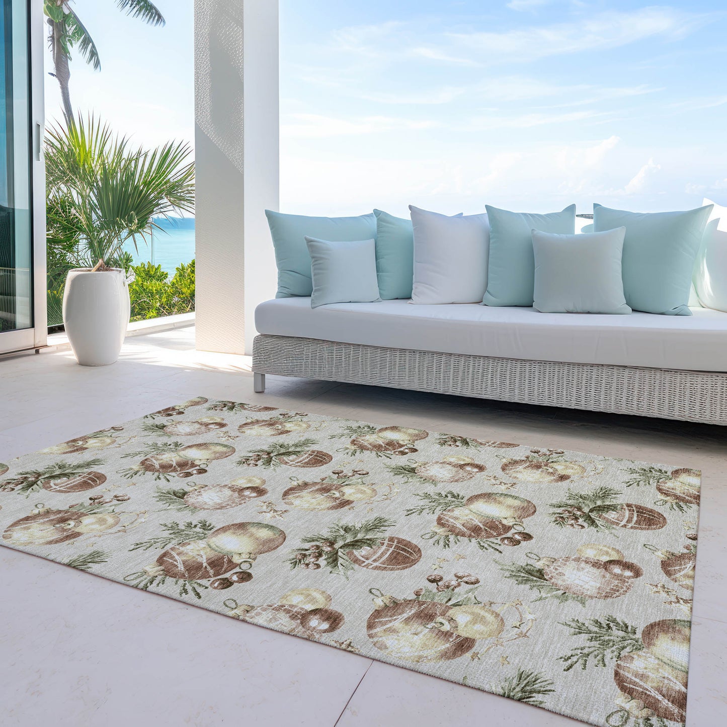 Dalyn Rugs Wonderland Beige Holiday