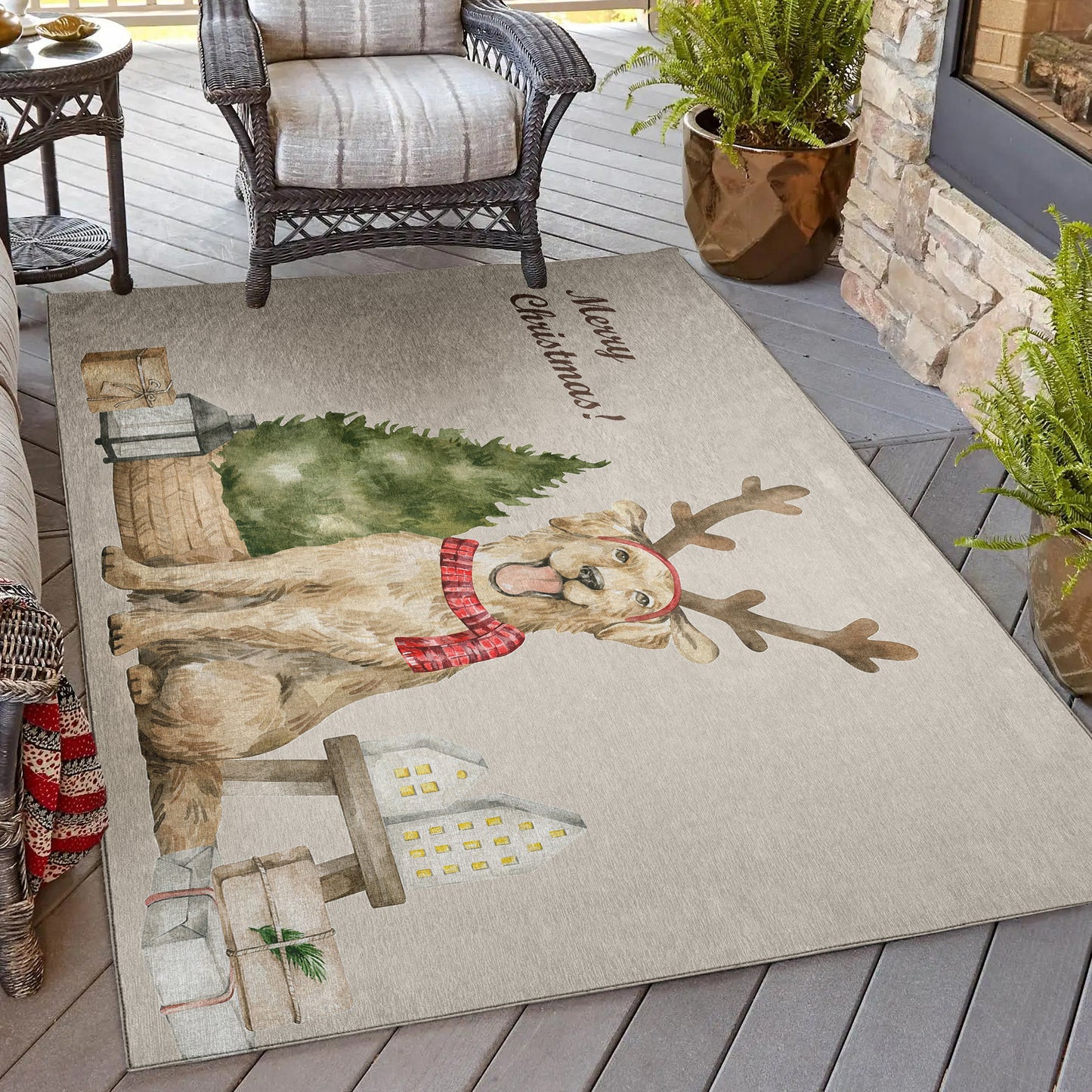 Dalyn Rugs Wonderland Beige Holiday