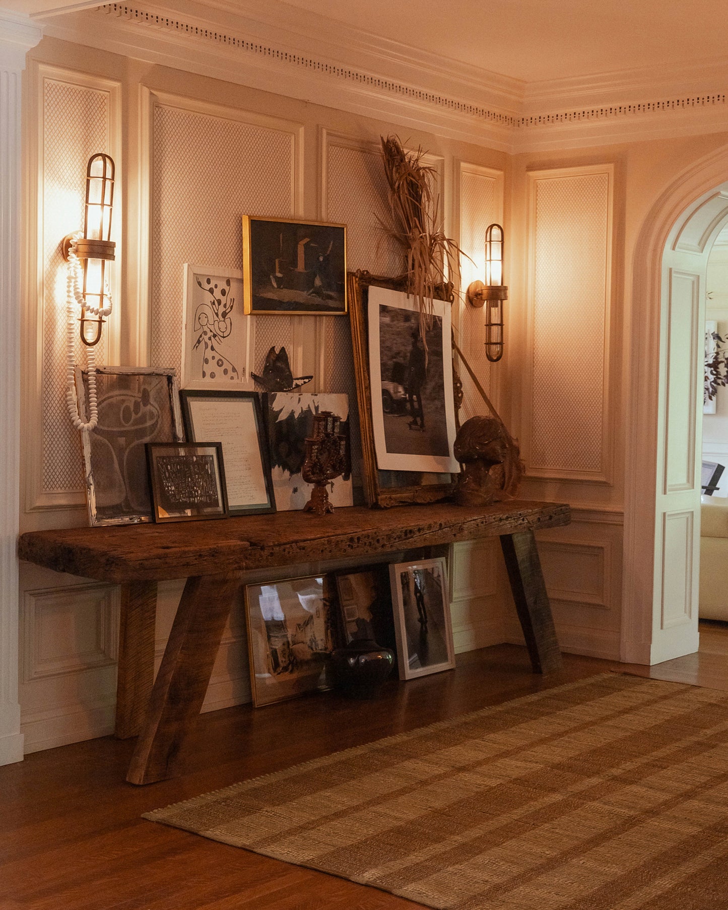 Leanne Ford x Loloi Weatherstaff Cinnamon Natural Contemporary