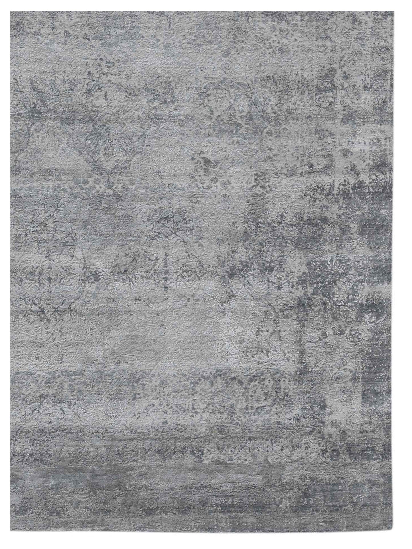 Limited Zelma WI-486 GRAY Transitional Knotted Rugs