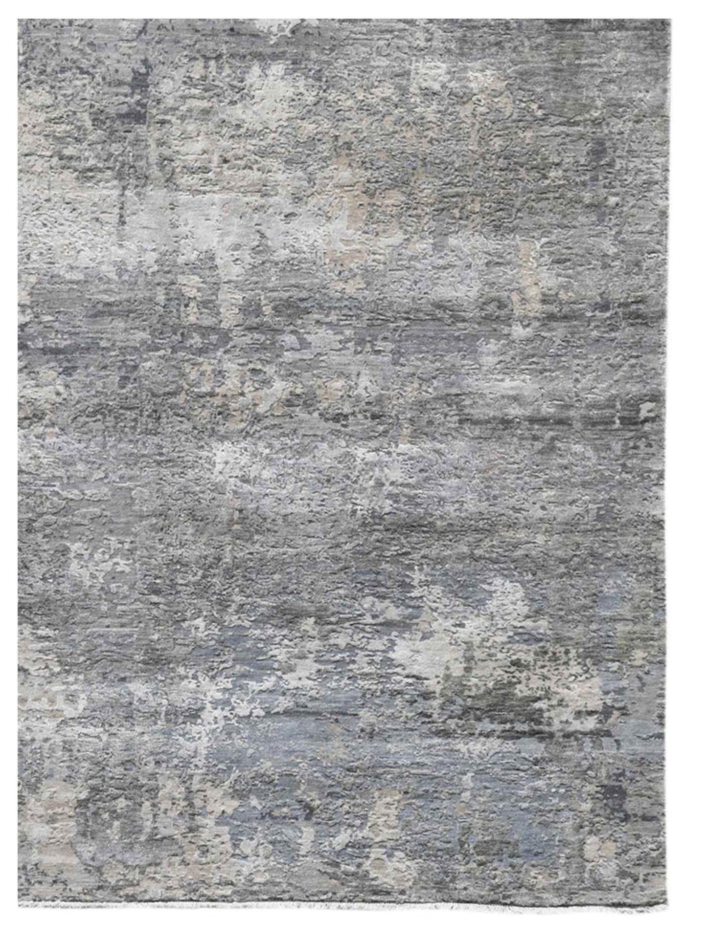 Limited Zelma WI - 441 SILVER Transitional Knotted Rug - Rugs - Limited - Atlanta Designer Rugs