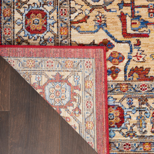 Nourison Home Majestic Red Traditional