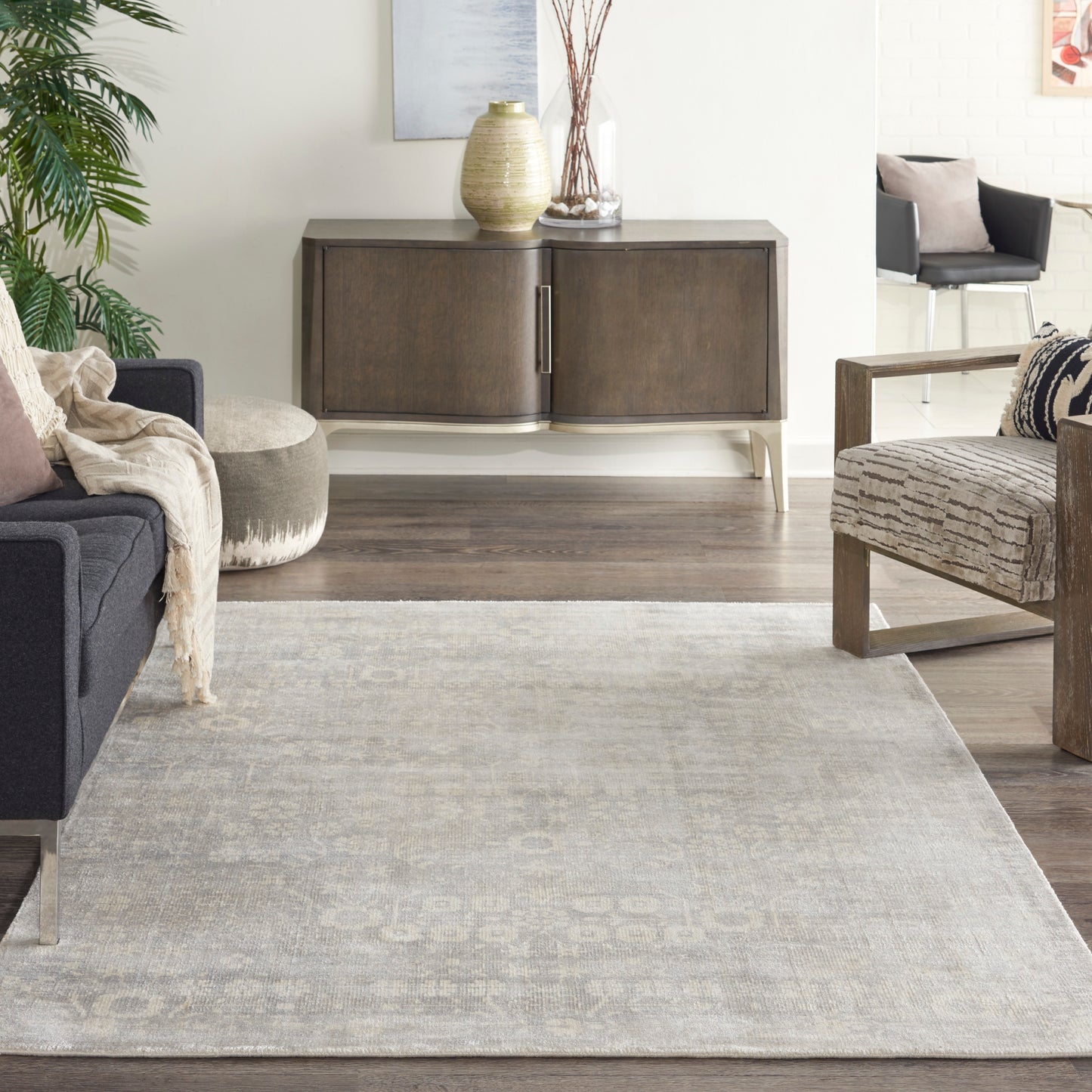 Nourison Home Desert Skies Beige Traditional