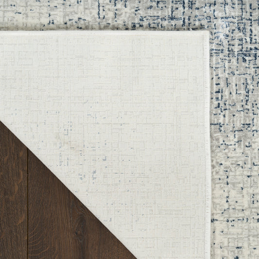 DKNY Grand Street Ivory Blue Contemporary