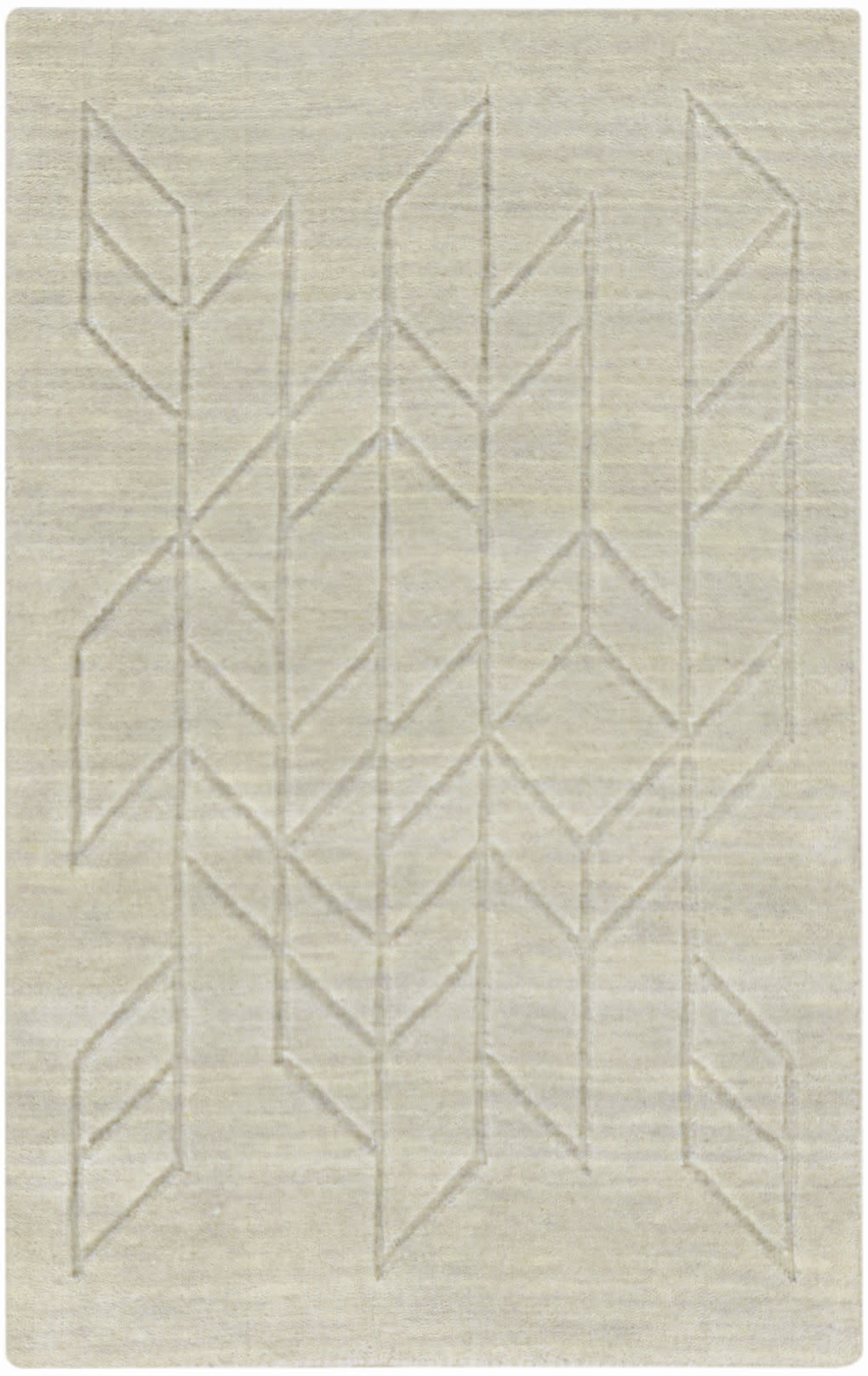 Nourison Home Alessia ALE01 Sage Contemporary Hand Knotted Rug
