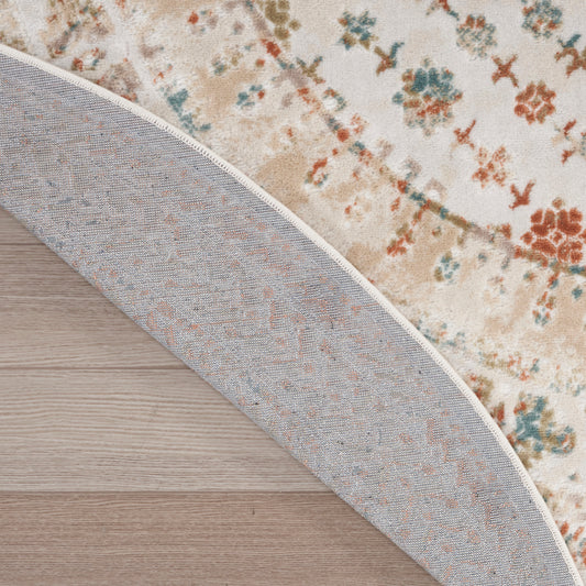 Nourison Home Thalia Beige Multicolor Transitional