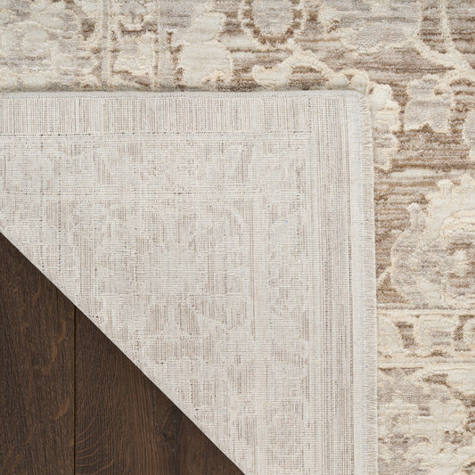 Nourison Home Shadows Ivory Mocha Traditional
