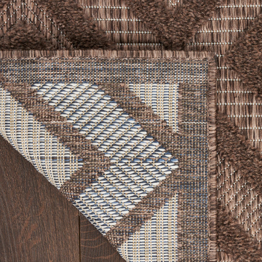 Nourison Home Versatile Brown Contemporary