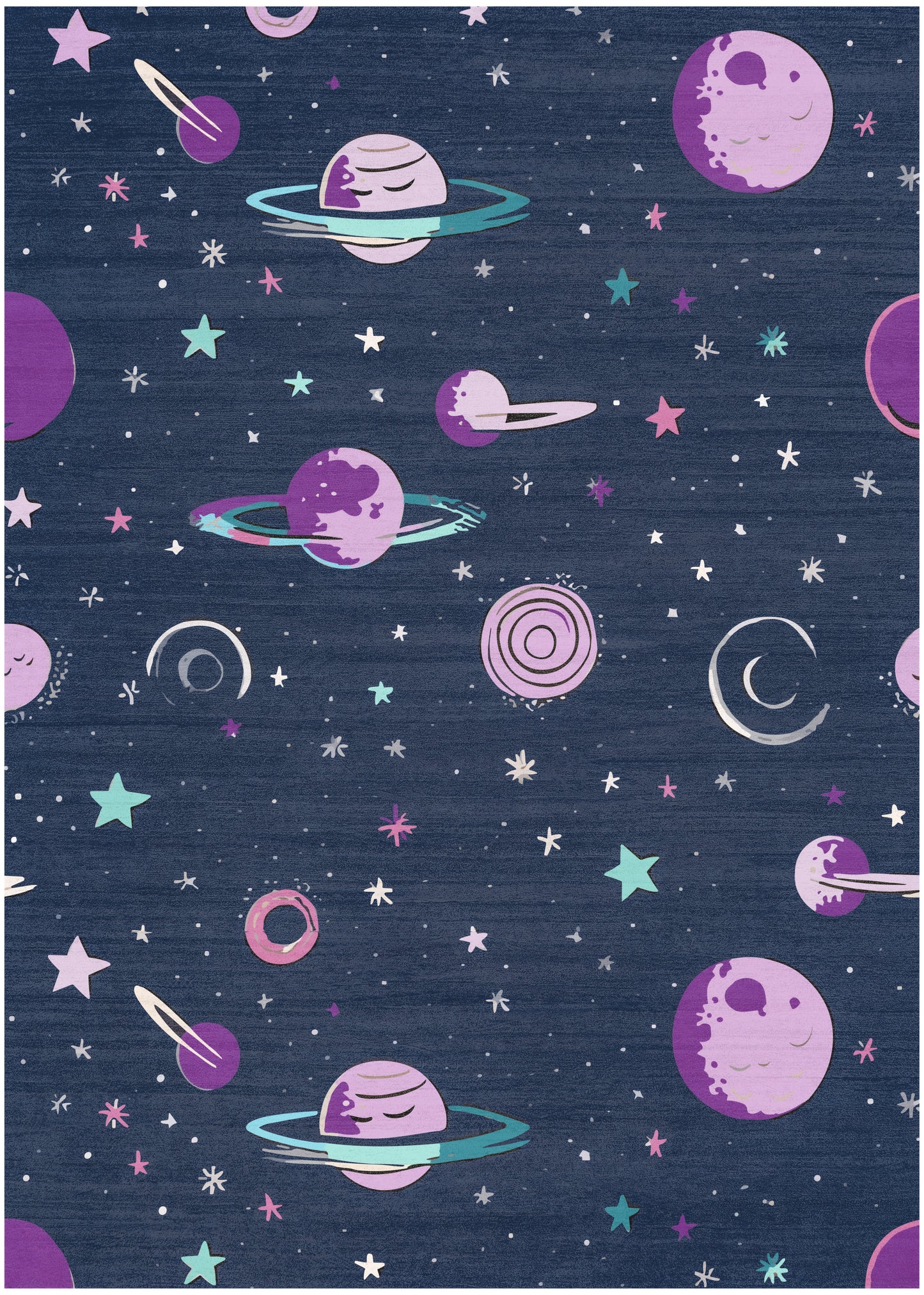 Nourison Home Imagination IMA27 Black Contemporary Machine Printed Rug