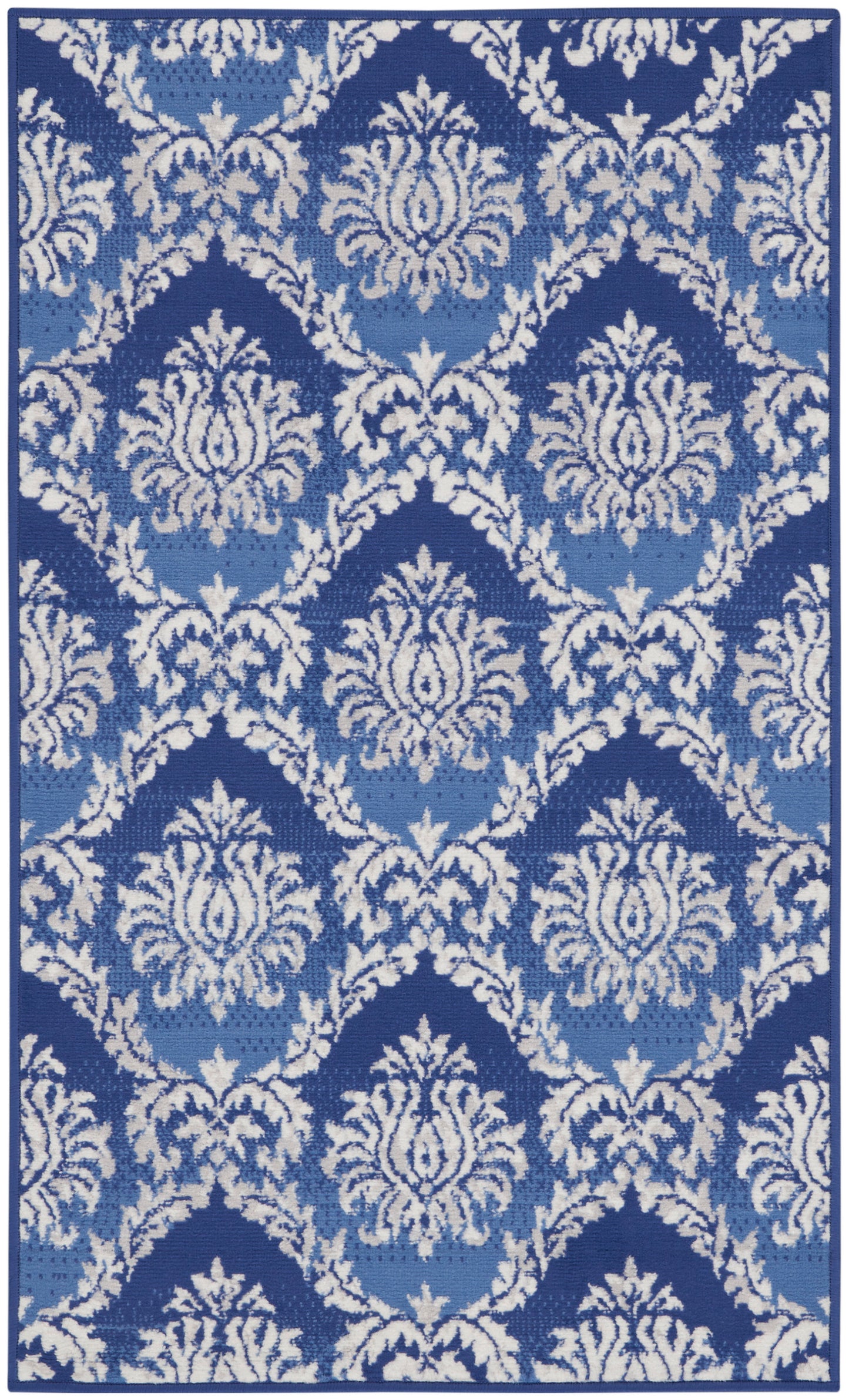 Nourison Home Whimsicle WHS01 Blue Contemporary Power-loomed Rug