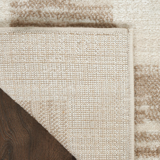 Nourison Home Serenity Home Mocha Ivory Contemporary