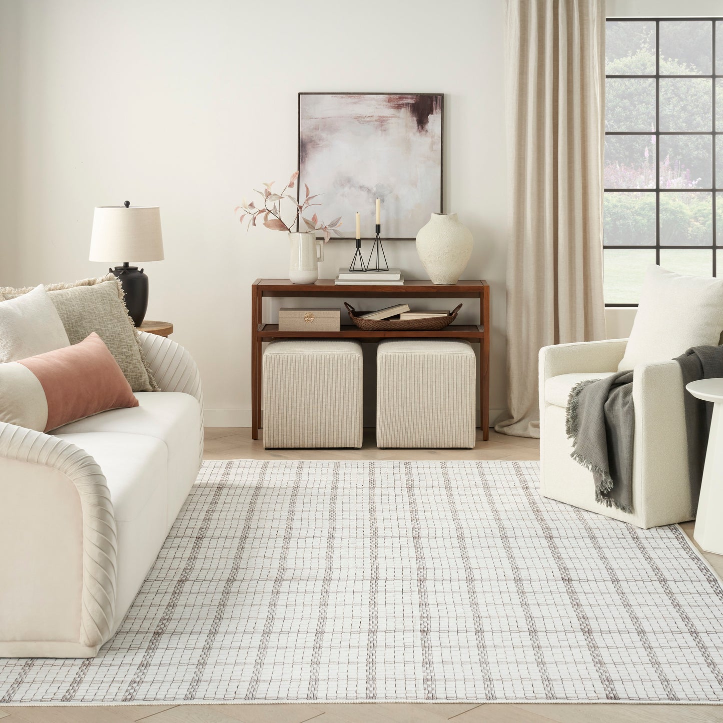 Nourison Home Nourison Washables Ivory Contemporary