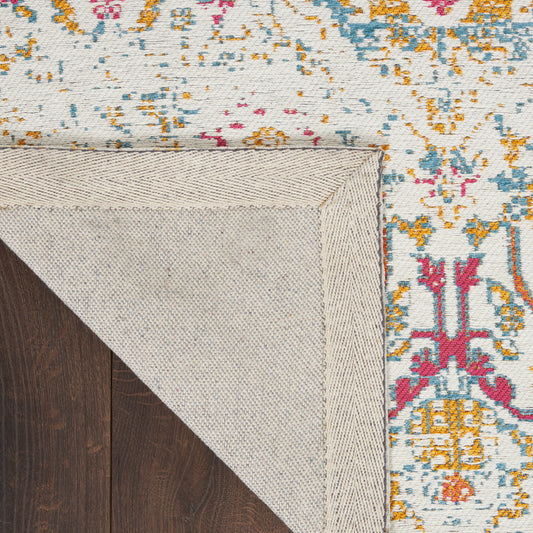 Nourison Home Damask Multicolor Transitional