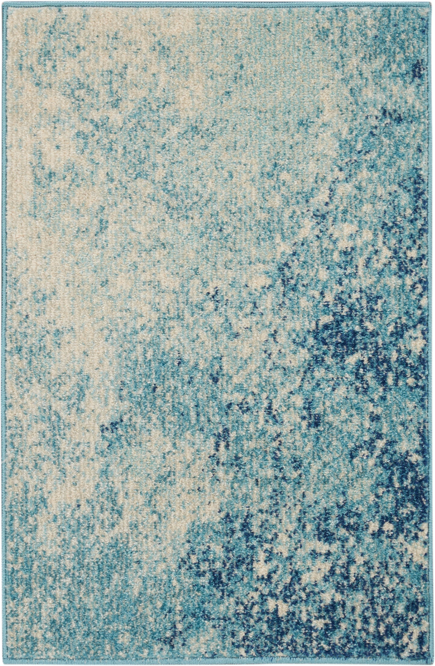 Nourison Home Passion PSN10 Navy Light Blue Contemporary Power-loomed Rugs