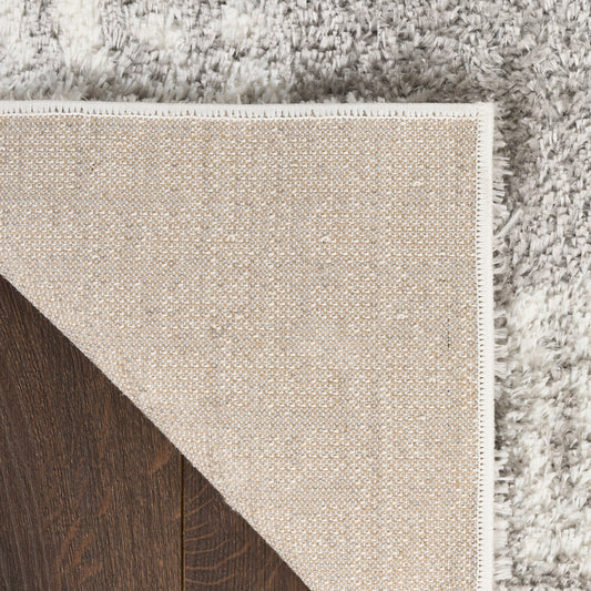 Nourison Home Pacific Shag Grey Contemporary