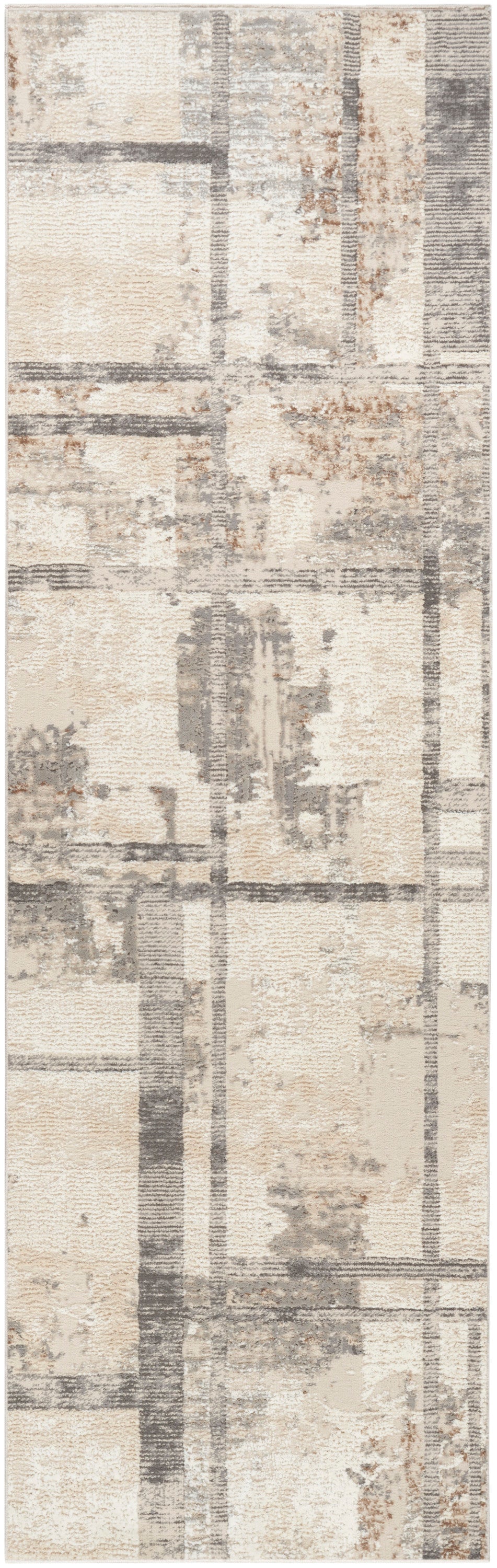 Nourison Home Sustainable Trends SUT02 Ivory Multicolor Contemporary Power-loomed Rug