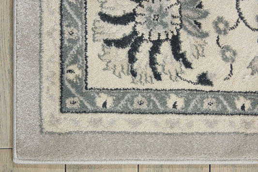 Nourison Home Maymana Silver Traditional