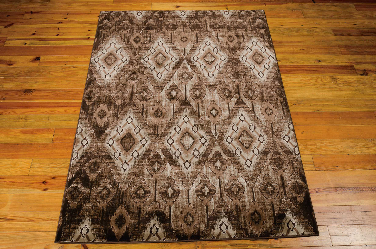 Nourison Home Karma Chocolate Transitional