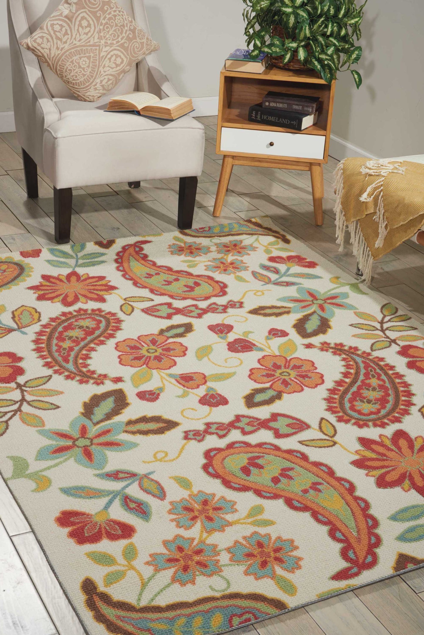 Nourison Home Vista Ivory Transitional