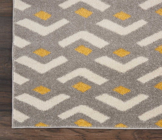 Nourison Home Harper Grey Contemporary