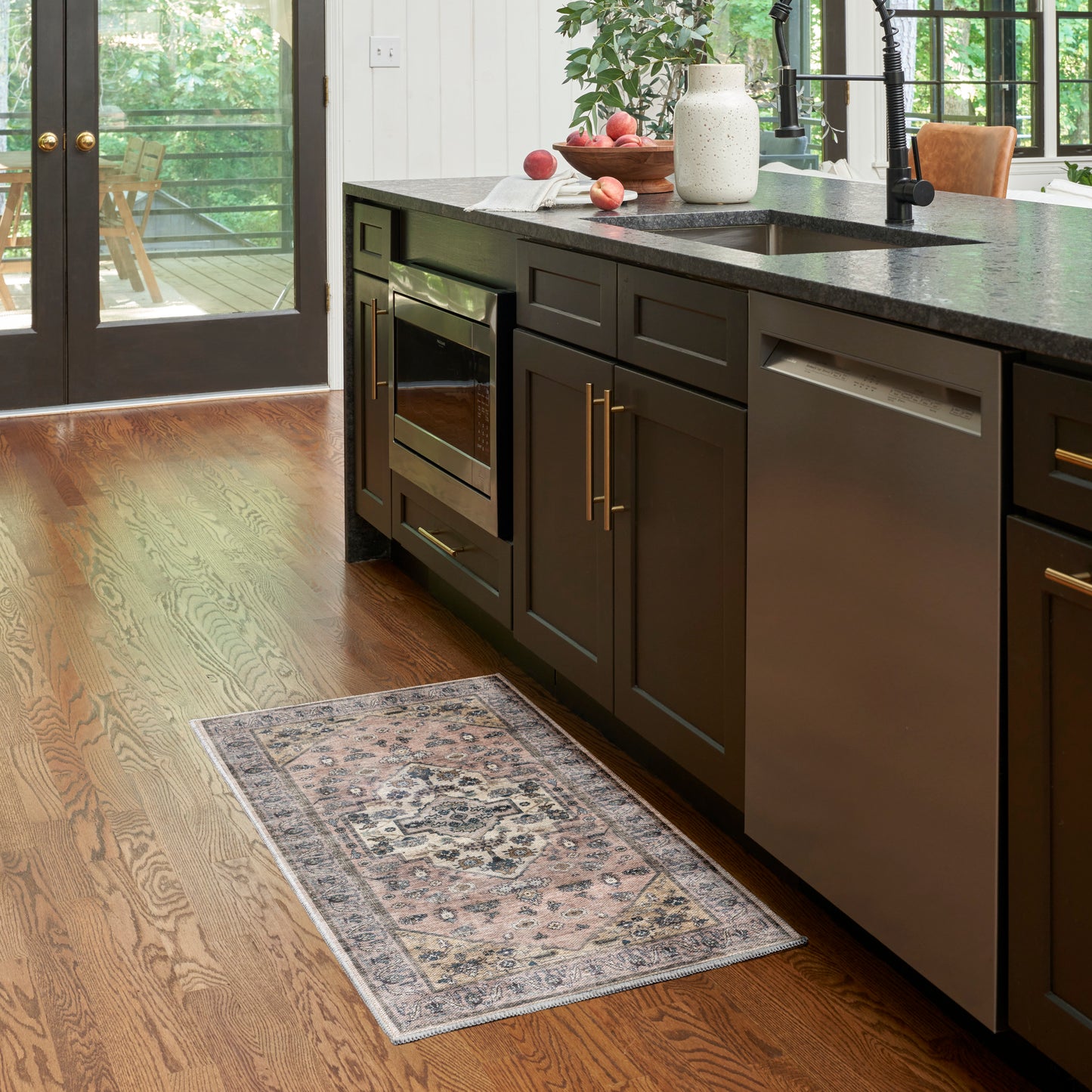 Nourison Home Grand Washables Blush Traditional