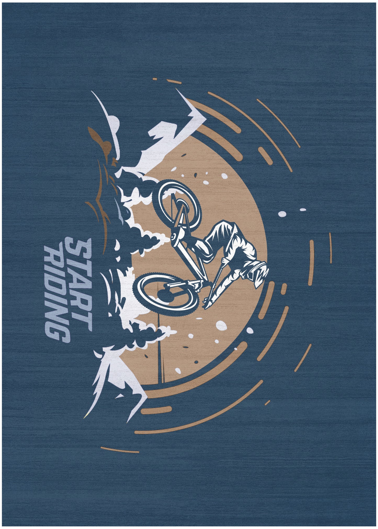 Nourison Home Imagination IMA23 Blue Contemporary Machine Printed Rug