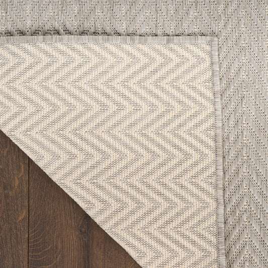 Nourison Home Horizon Indoor/Outdoor Grey Contemporary