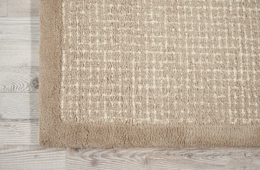 Nourison Home River Brook Taupe Ivory Contemporary