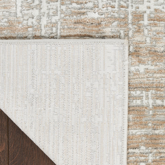 Nourison Home Home Texture Beige Grey Contemporary