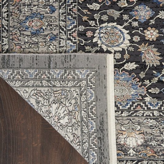 Nourison Home Starry Nights Grey Blue Traditional