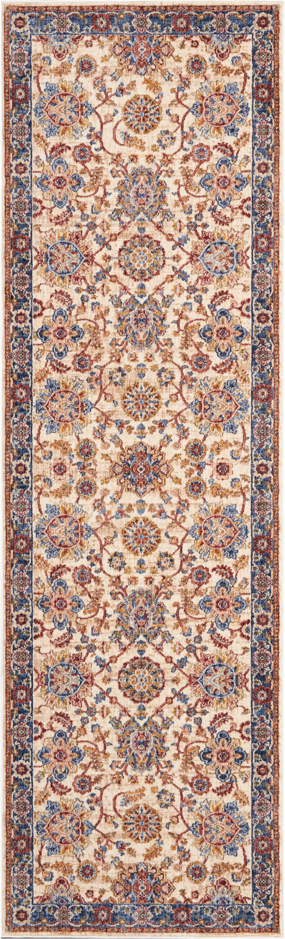 Nourison Home Lagos LAG04 Cream Traditional Power-loomed Rug