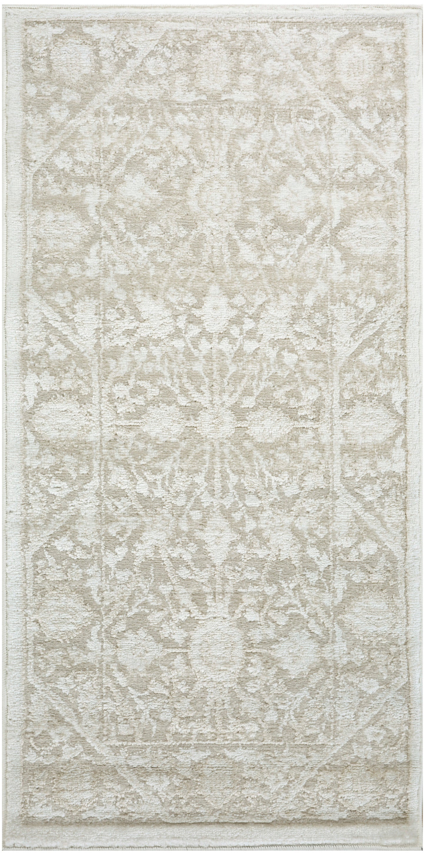 Nourison Home Dekor DEK03 Ivory Beige Traditional Machine Woven Rug