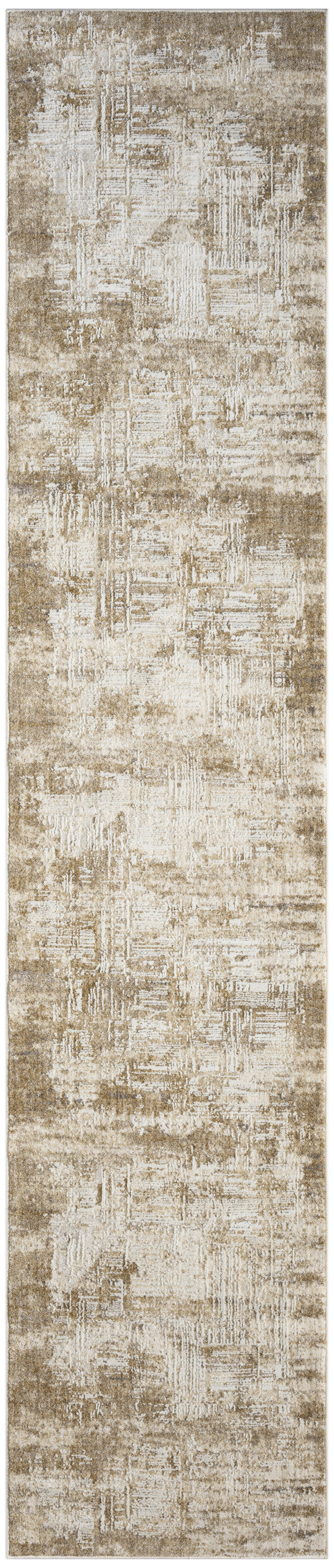 Calvin Klein CK078 Summit SUM02 Mocha Ivory Contemporary Machine Woven Rug