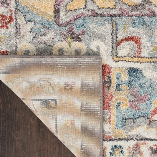 Nourison Home Soraya Charcoal Multi Traditional